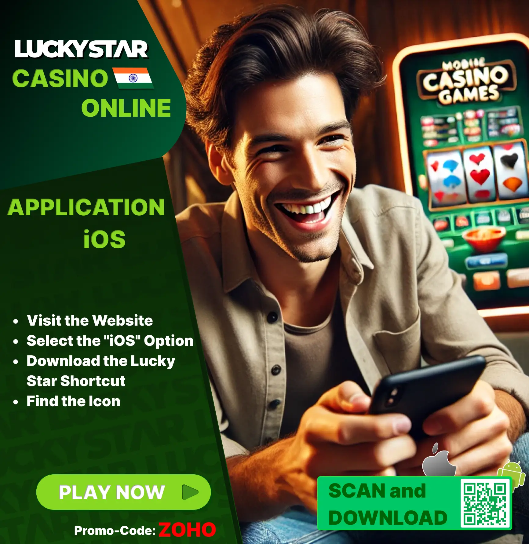 Lucky Star Casino Online - Download App for iOS, Scan and Download in India