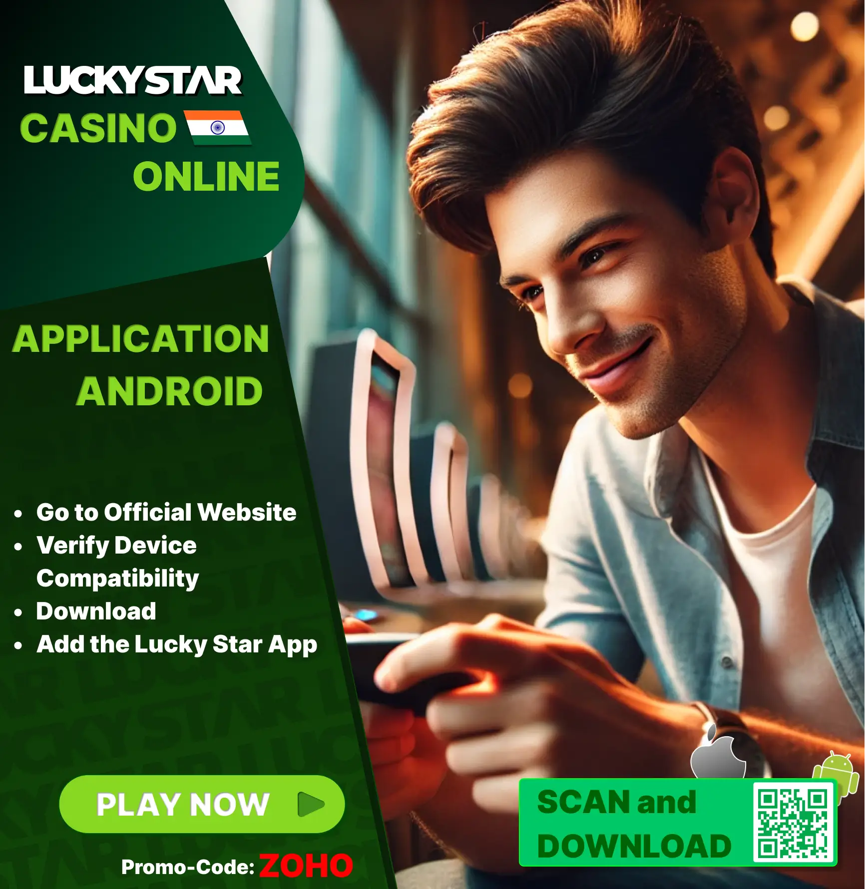 Lucky Star Casino Online - Download App for Android, Scan and Download in India